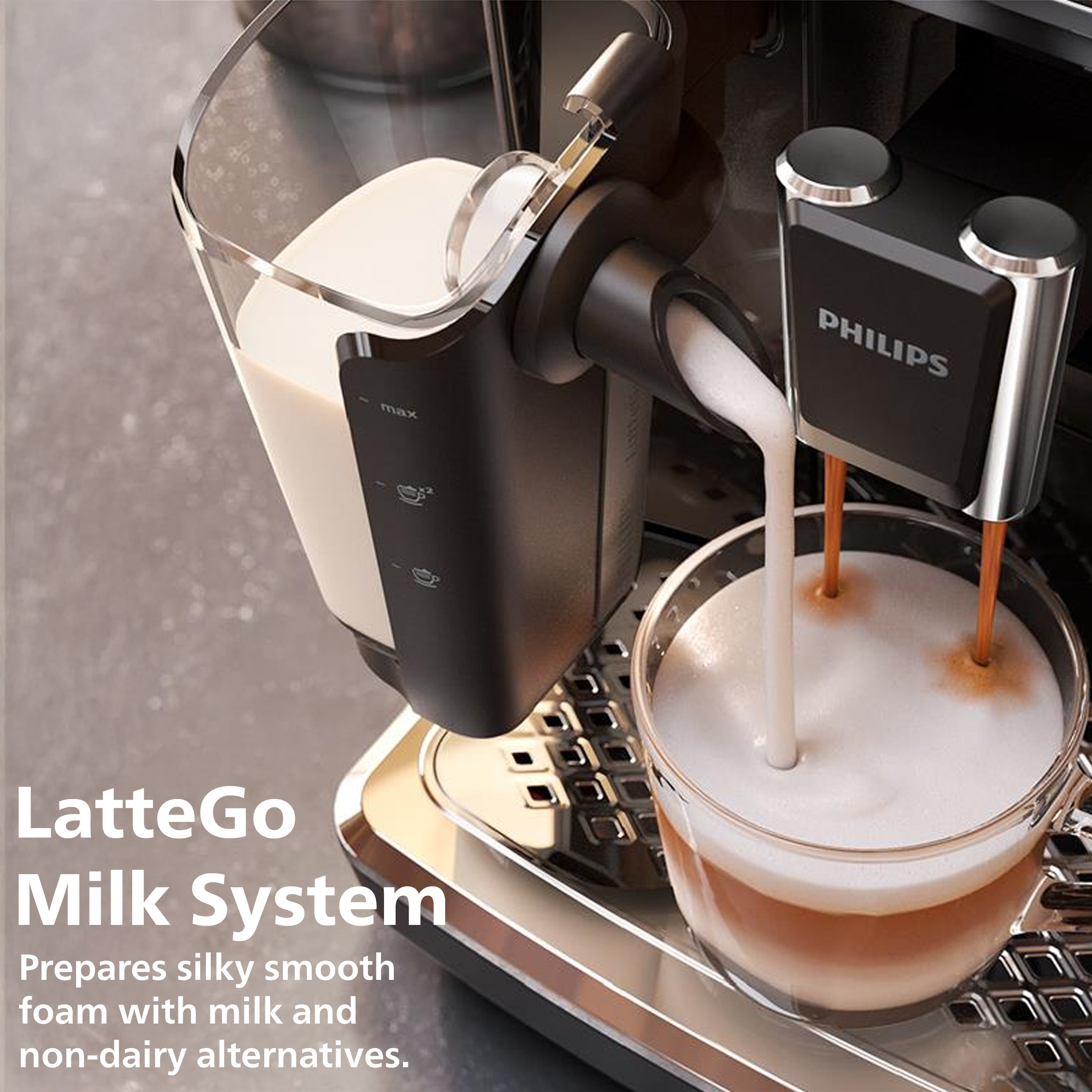 Philips 2200 Series Fully Automatic Espresso Machine - LatteGo